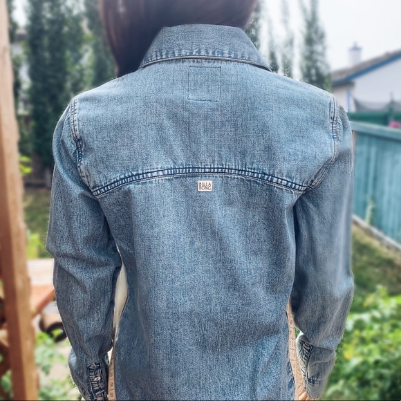 Billabong Denim Shirt with Lace - Picture 10 of 15